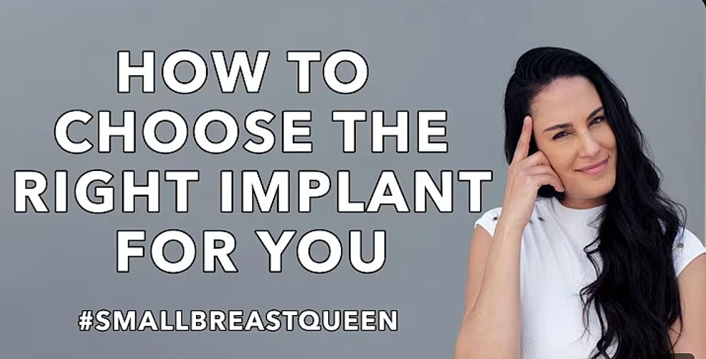 Guide to choosing breast implants.