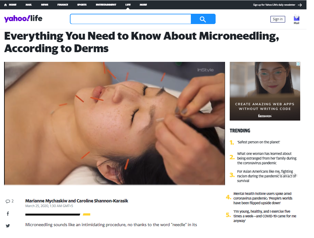 Everything You Need to Know About Microneedling, According to Derms