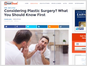 Nazarian Plastic Surgery - Plastic Surgery Article